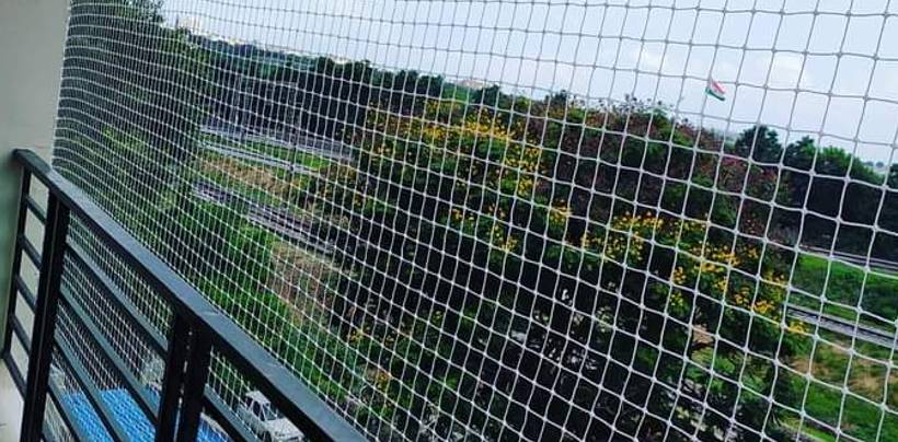 Balcony Safety Nets in Bangalore | Call 9901102288 Raj for Installation 